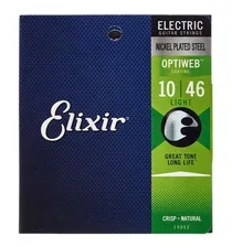 Струны для электрогитар Elixir Optiweb 19052 Light
