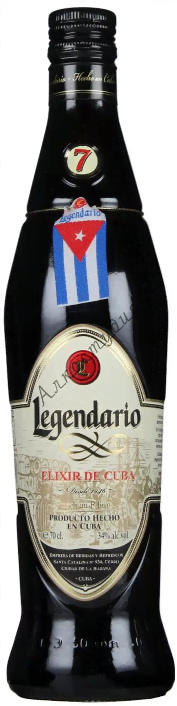 Ром "Легендарио Эликсир Де Куба" (Legendario Elixir De Cuba)-0