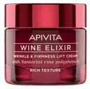 Apivita Wine Elixir Wrinkle & Firmness Lift Cream Крем-лифтинг для лица насыщенной текстуры, 50 мл