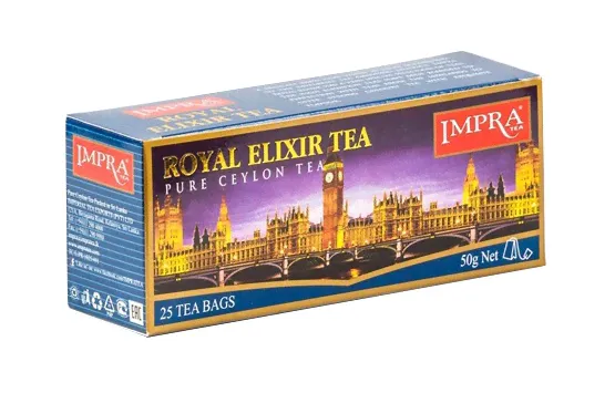 Чай Impra Royal Elixir Классический черный 2 г х 25 шт