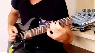 Тест канатов на гитаре (Elixir Baritone 12-68)
