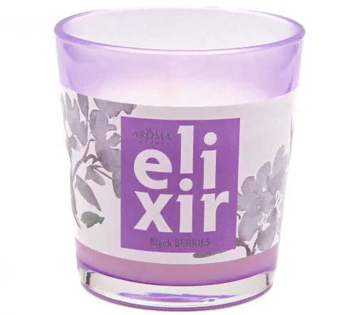 Aroma Harmony Свеча ароматическая Elixir Black Berries 140гр-0